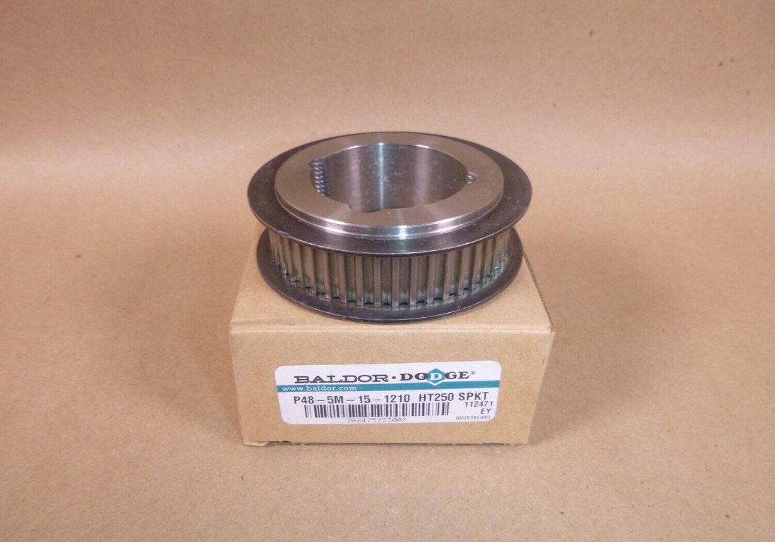 Dodge P48-5M-15-1210-HT High Torque Drive Sprocket (Requires 1210 Bushing) | Industrial MRO Replacement Parts, Manufacturing Machine Parts &amp; Components, Heavy Equipment Parts Supplier