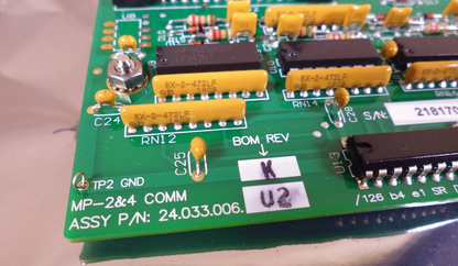 Meyer Sound 40.033.071.01 HP/MP RMS Communication Board For HP MP MPW Amplifiers | Electrical MRO Replacement Parts &amp; Components and Commercial Electrical Supplies Company
