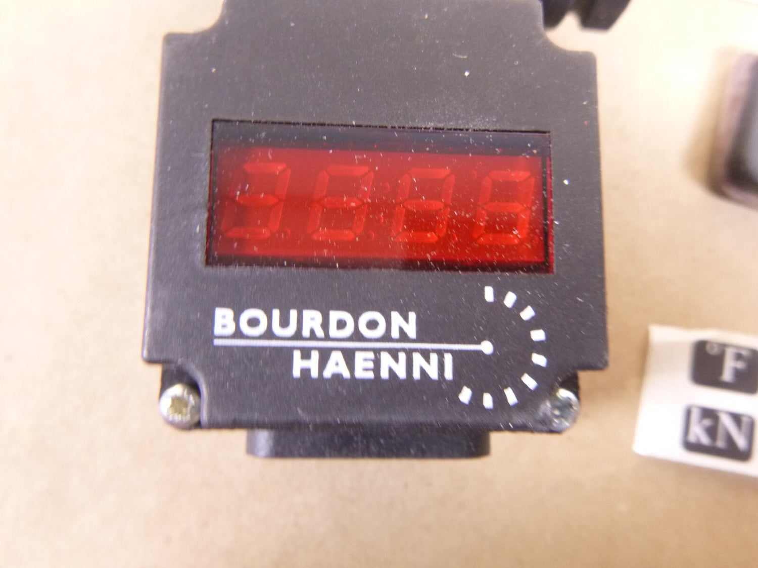 Bourdon Haenni ZED601/773.111 Programable Digital Indicator, 4-20MA | Electrical MRO Replacement Parts &amp; Components and Commercial Electrical Supplies Company
