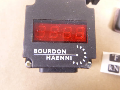 Bourdon Haenni ZED601/773.111 Programable Digital Indicator, 4-20MA | Electrical MRO Replacement Parts &amp; Components and Commercial Electrical Supplies Company