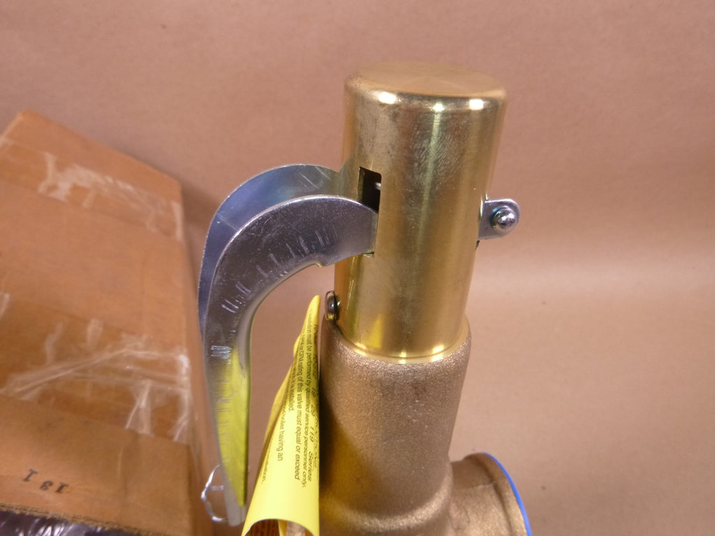 19-SFEA-32 APOLLO Bronze Safety Relief Valve 32 Psig, 1" MNPT x 1-1/4" FNPT | Industrial MRO Replacement Parts, Manufacturing Machine Parts & Components, Heavy Equipment Parts Supplier