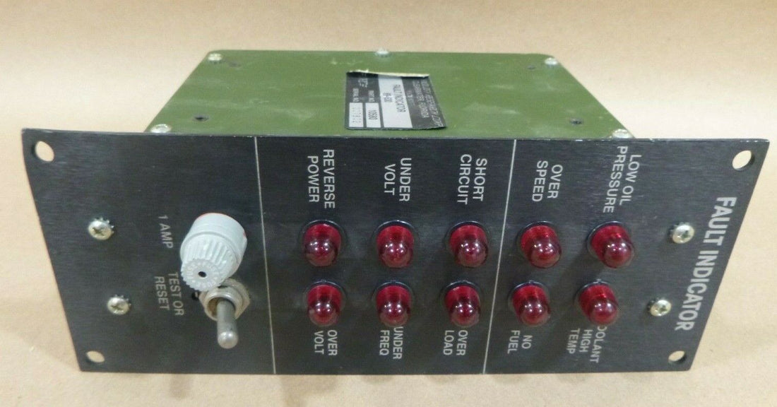 MEP 004A 006A 009A 103A 105A 113A FAULT LOCATING INDICATOR , 6625-00-003-0976 | Genuine MEP Generator Replacement Parts and Military Surplus Generator Parts