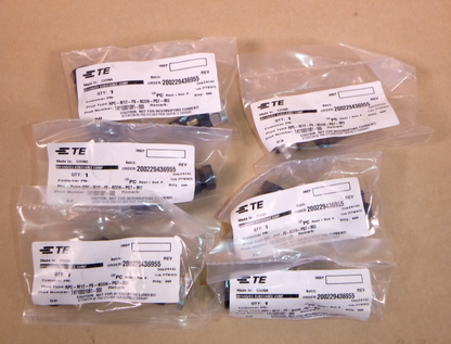 6x TE Connectivity T4110001081-000 Sensor Connector, PG7/4-6mm, M12, 8 Position | Electrical MRO Replacement Parts &amp; Components and Commercial Electrical Supplies Company