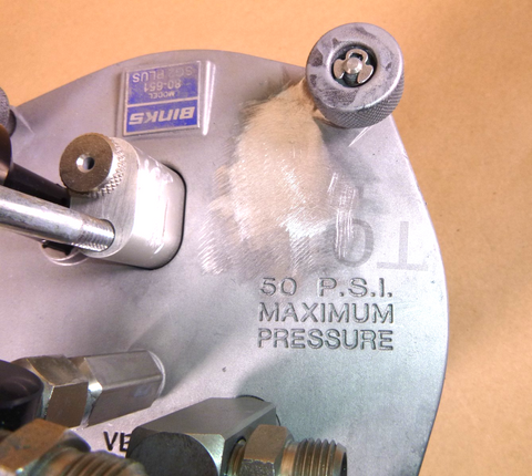 Binks SG2 Plus Pressure Cup Model 80-651 With Gast Rotary Agitator 2 Quart | Industrial MRO Tools and Replacement Industrial Equipment Components