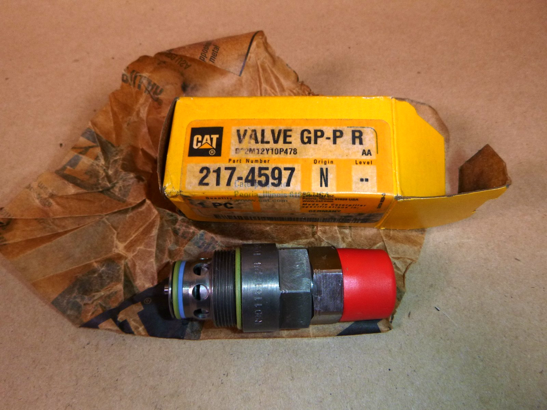 Caterpillar 217-4597 Relief Valve Fits CAT Wheel Loader 924H 924G 924GZ 924HZ