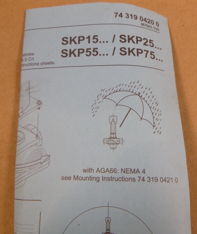 Siemens SKP25.411U1 Regulating Gas Actuator SKP25 , 110-120V, 13.5VA, 50/60HZ | Electrical MRO Replacement Parts & Components and Commercial Electrical Supplies Company