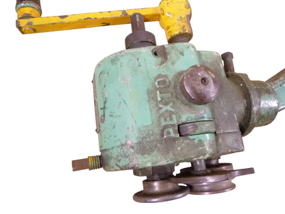Vintage Peck Stow &amp; Wilcox Pexto 975 Base &amp; 544A Sheet Metal Rotary Machine