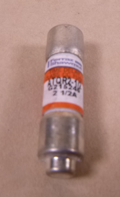 (LOT OF 12) Ferraz Shawmut Fuses (6) ATDR15 15A &amp; (6) ATQR2-1/2 2-1/2A | Electrical MRO Replacement Parts &amp; Components and Commercial Electrical Supplies Company