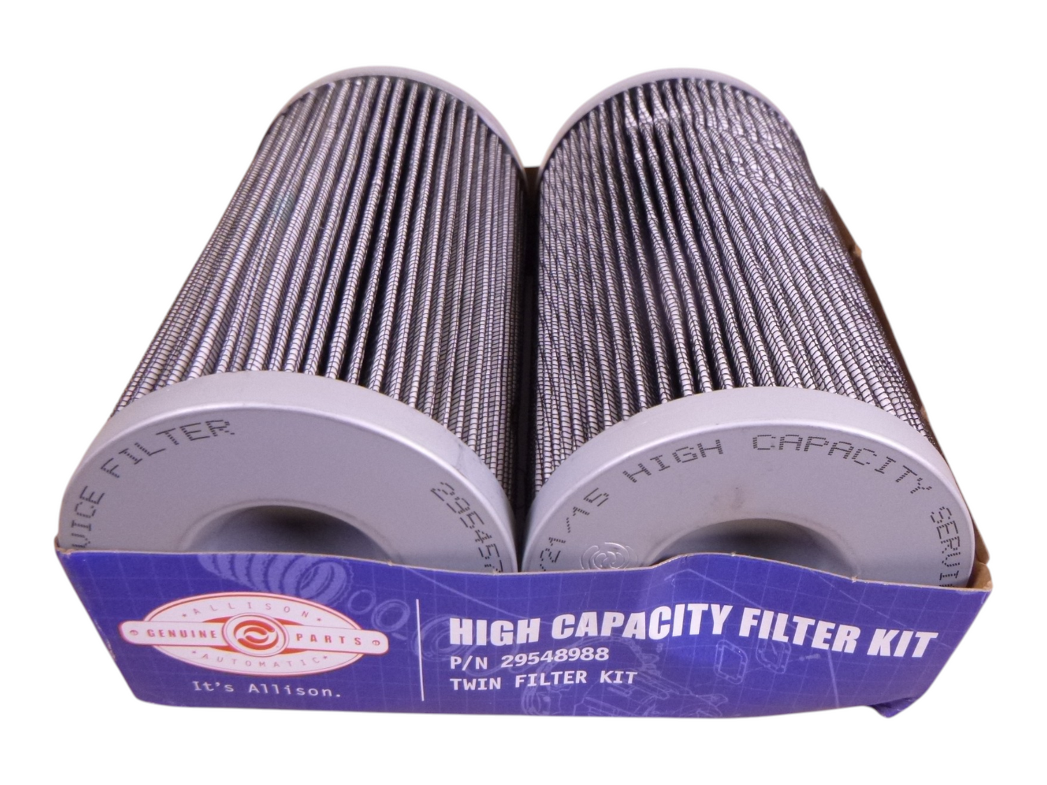 Genuine Allison 29548988 / 29558118 High Capacity Twin Filter Kit 6" OEM *FINS BENT* | Replacement Truck Parts, Trailer Accessories, Automobile Supplies, Car Parts &amp; Accessories