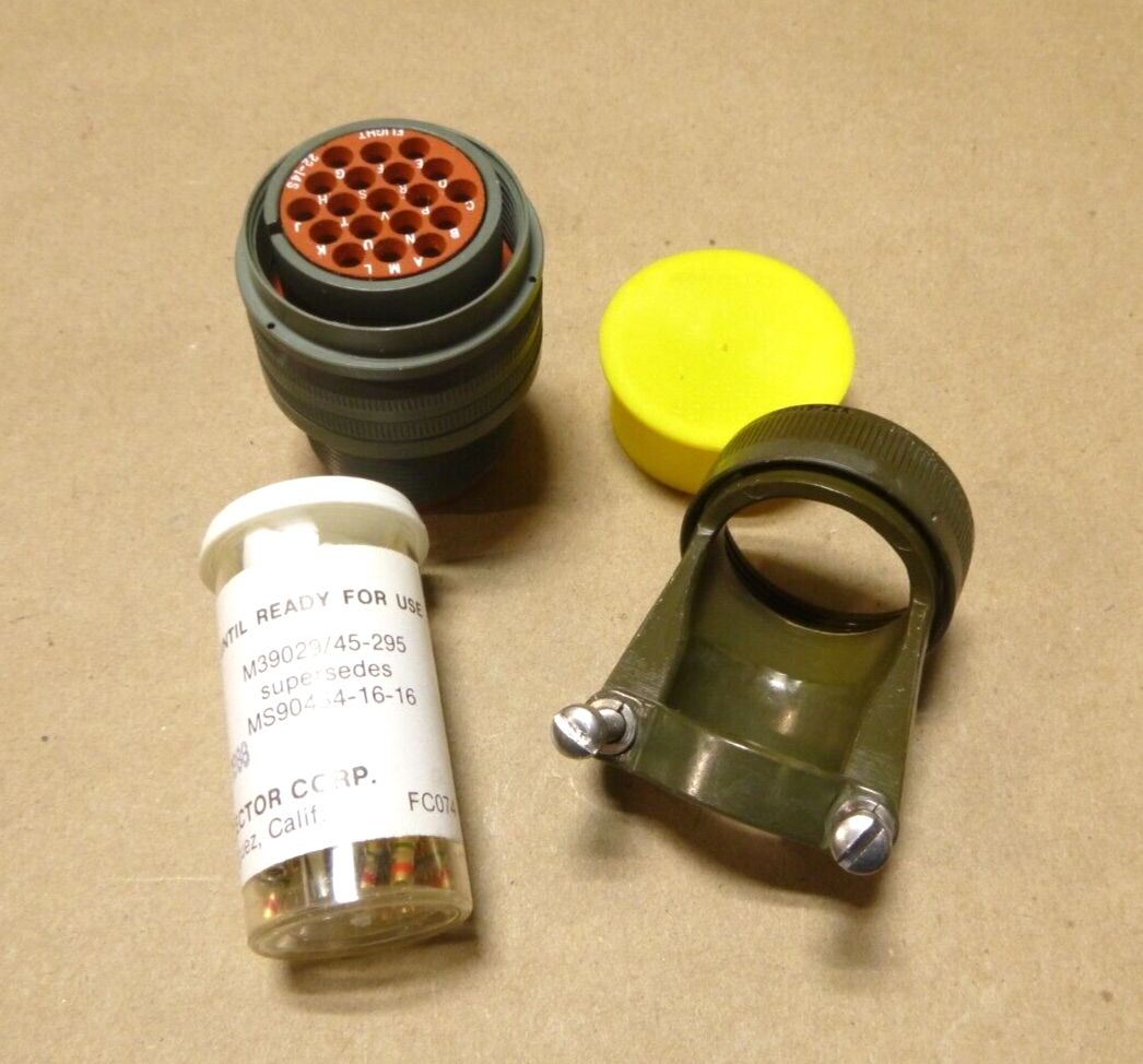 FLIGHT Circular MIL Spec Connector MS3409D22-14SW, 19 Position | Electrical MRO Replacement Parts &amp; Components and Commercial Electrical Supplies Company