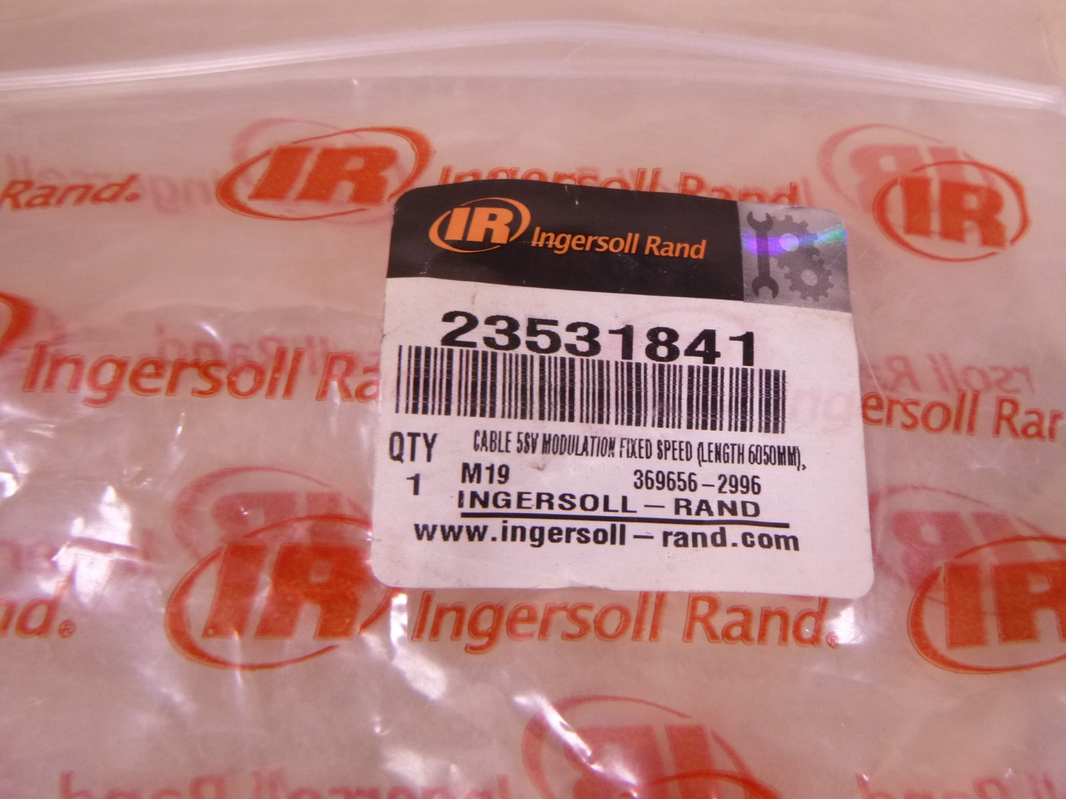 OEM Ingersoll Rand 23531841 Air Compressor Cable 5SV Modulation For R90-160