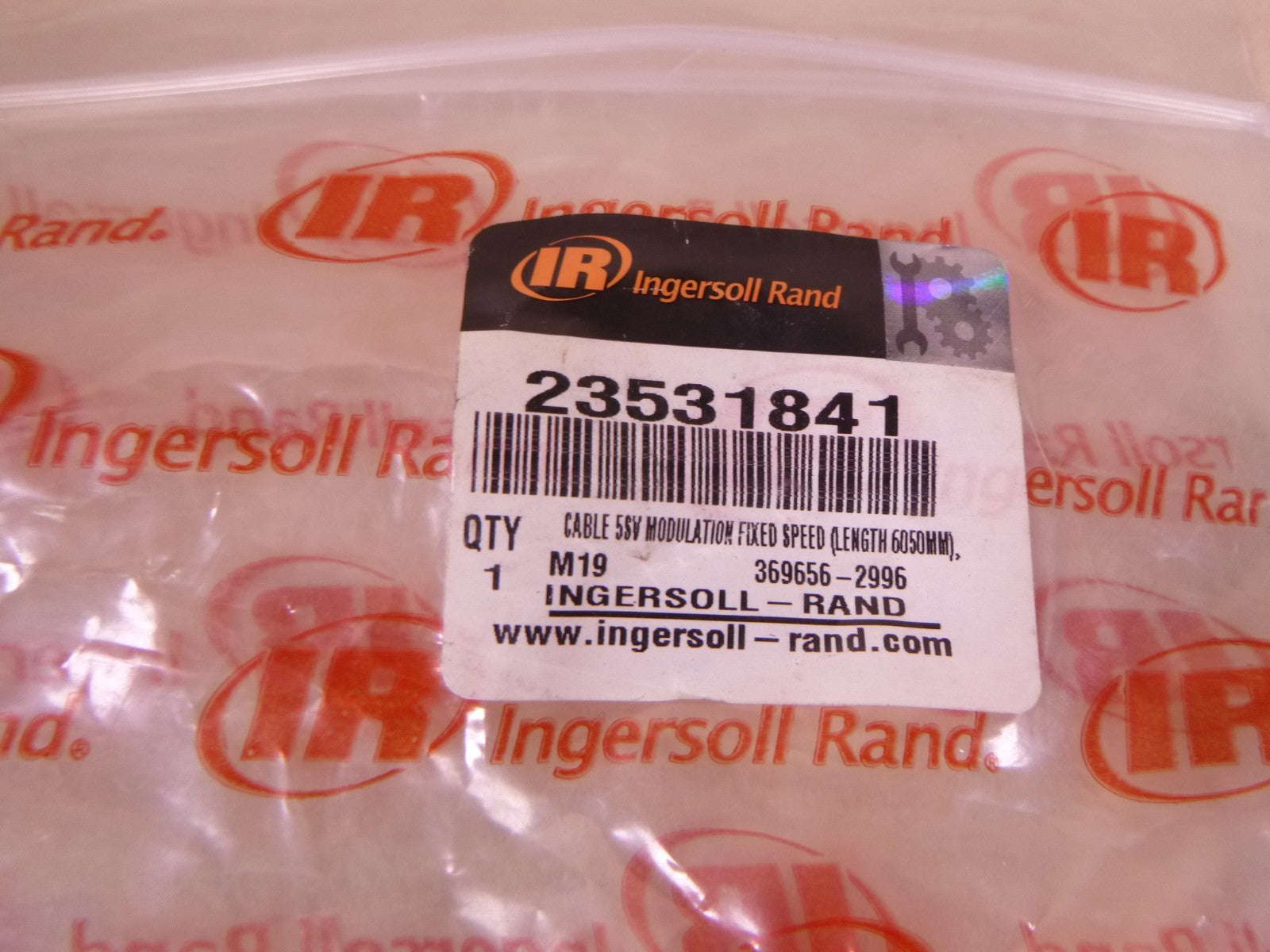 OEM Ingersoll Rand 23531841 Air Compressor Cable 5SV Modulation For R90-160