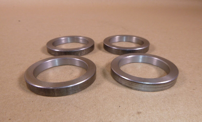 1-1/2" ID. x 2" OD. x 1/4" (0.2575") Tall Hardened Steel Spacers (4 Pk) | Industrial Replacement Nuts &amp; Bolts Distributor and Machinery Screws &amp; Fasteners Supply