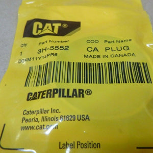 (QTY 10) CATERPILLAR CAT 3H-5552 SS EXPANSION CAP PLUG 1-3/4" G343 3126 3160 C7