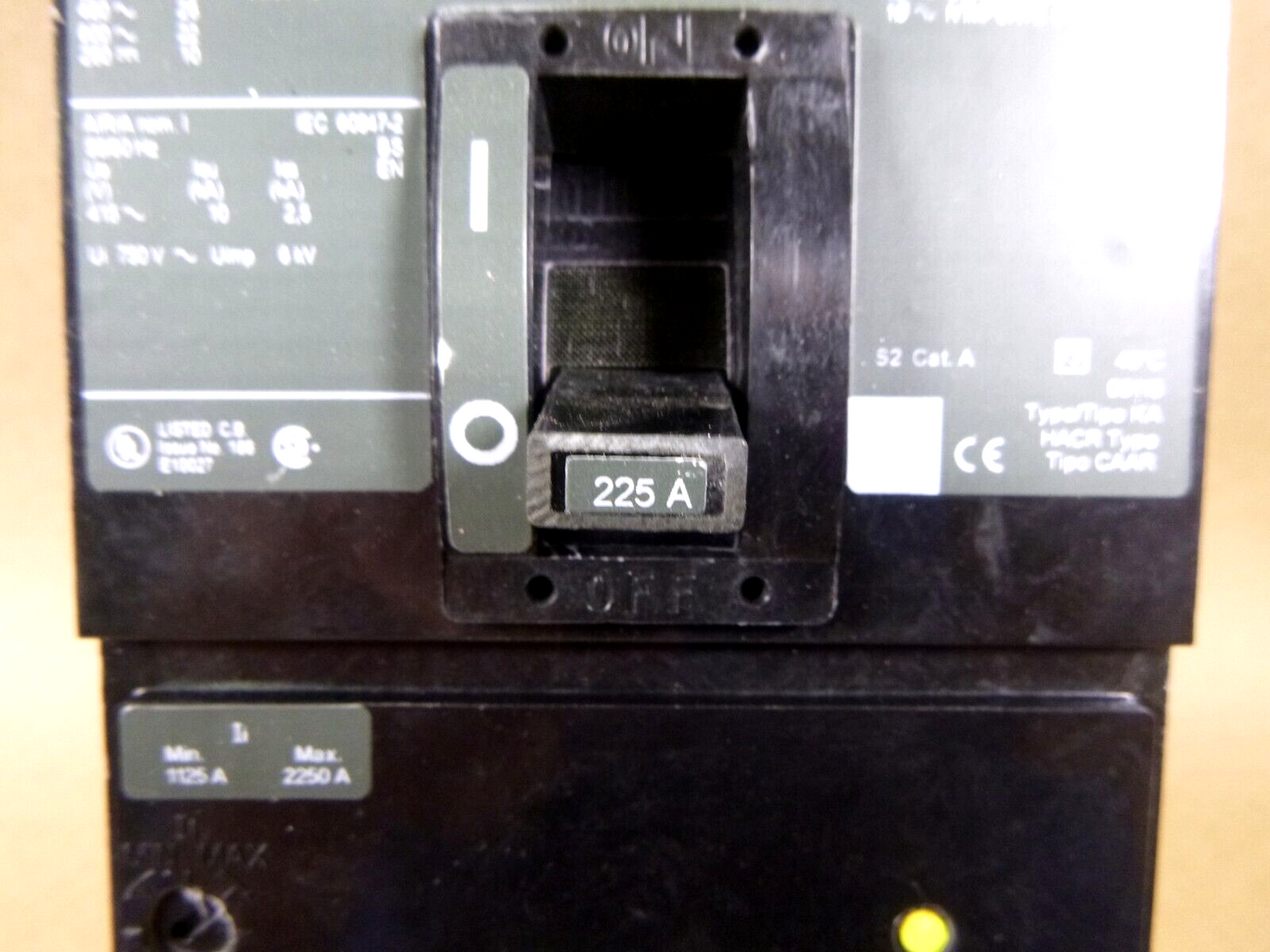 New Square D KA36225, I-Line Plug-In Molded Case Circuit Breaker 225A 3P 600V | Electrical MRO Replacement Parts &amp; Components and Commercial Electrical Supplies Company