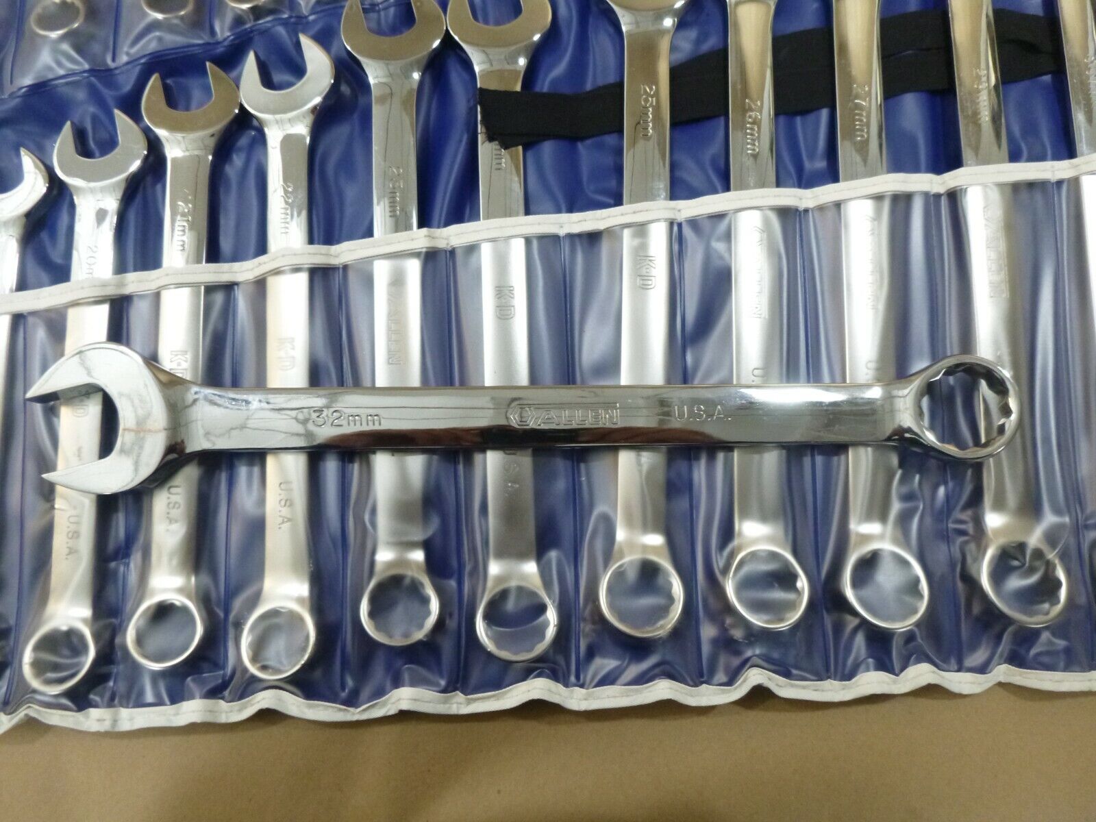New USGI 23 Pc. 8mm - 32mm Combination 12 Pt. Metric Wrench Set Made in U.S.A. | Industrial MRO Tools and Replacement Industrial Equipment Components