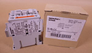 SPRECHER & SCHUH CA7-12-01-120 Contactor 1N.C. Aux 3P 120V 12A Ser. A