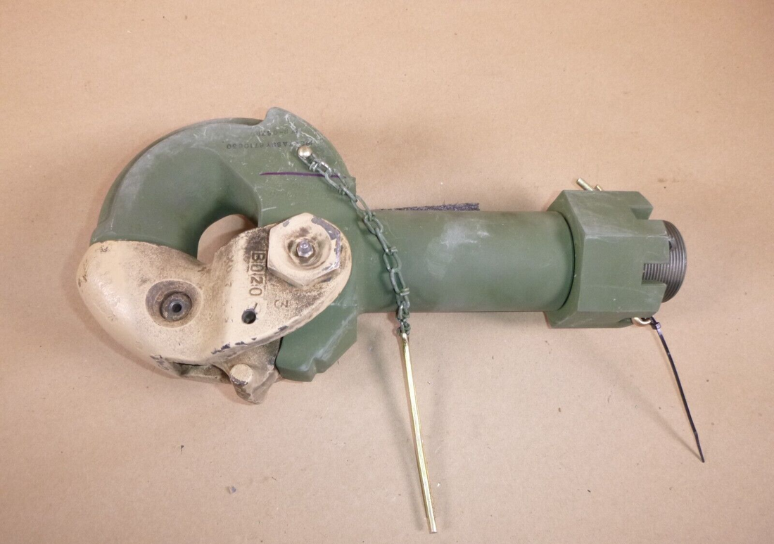 USED USGI FMTV HEMTT TOW PINTLE ASSEMBLY 8710630, MS51117-1, 2540-00-047-3926 | Genuine FMTV Replacement Parts, LMTV Parts For Sale and Military Surplus Medium Tactical Vehicle Parts &amp; Components