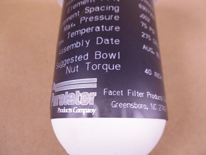 Facet Purolator 0B-8M-21-2 Self-Cleaning Filter 1878203 , 6307302 , 75 PSI | Replacement Truck Parts, Trailer Accessories, Automobile Supplies, Car Parts &amp; Accessories