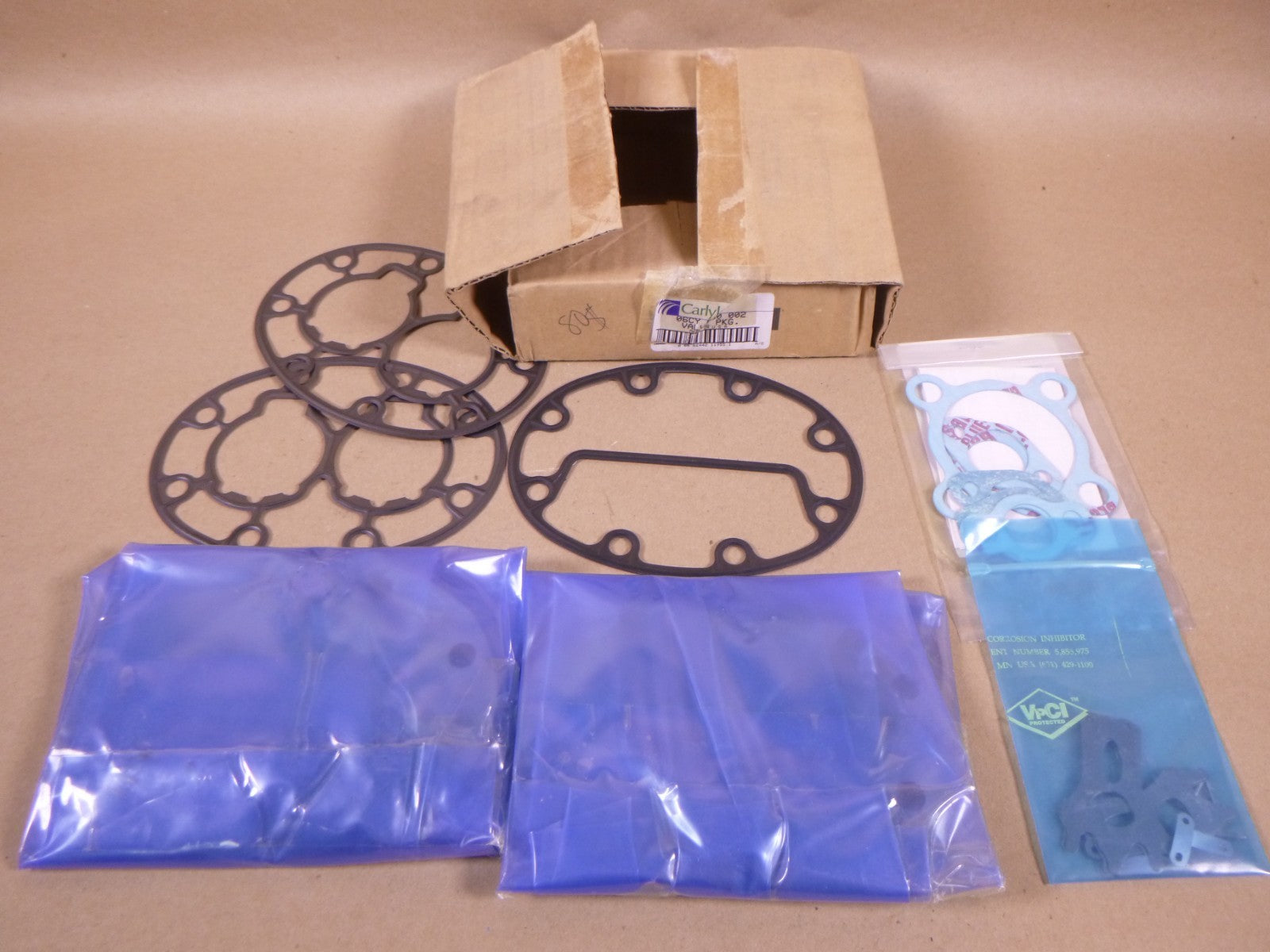 Carlyle 06CY-660-002 06CC Compressor Retrofit Valve Plate Kit 06CY660002 *MISSING ONE GASKET* | Industrial MRO Replacement Parts, Manufacturing Machine Parts &amp; Components, Heavy Equipment Parts Supplier