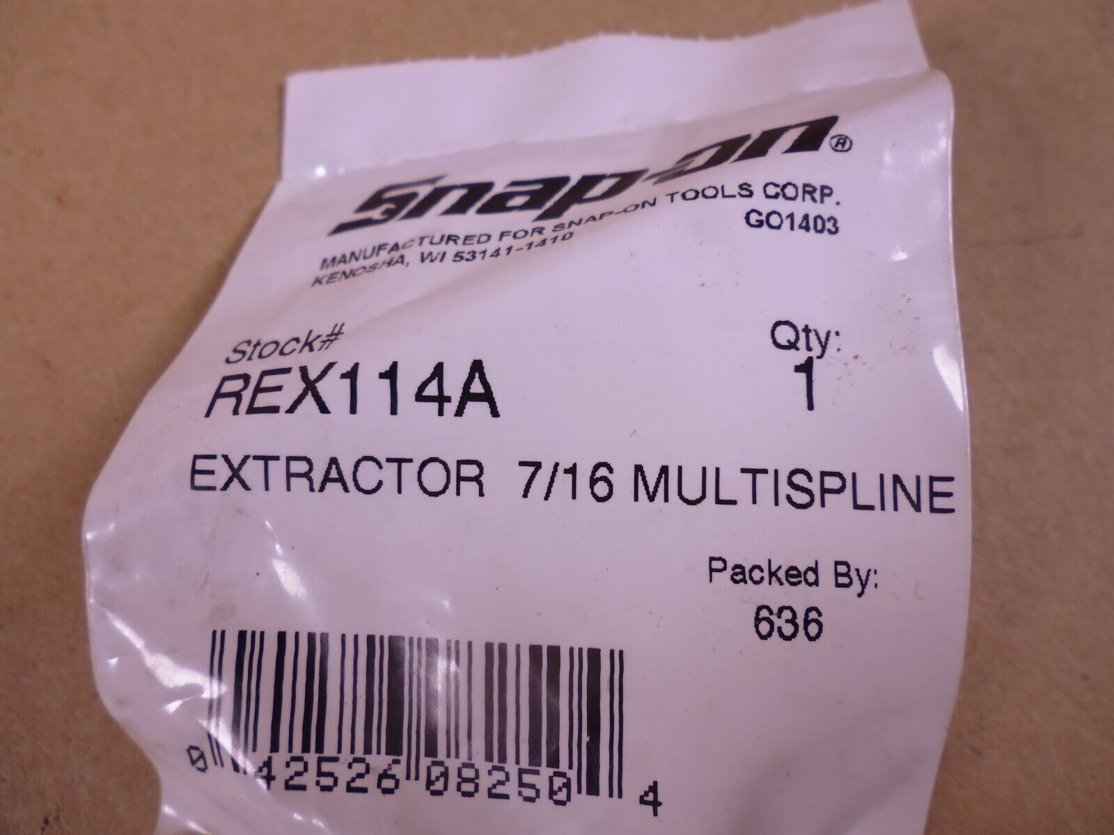 (22pc) Snap-on Multispline Screw Extractor 1/2" Hex REX 112A 113A 114A 115A 116A | Industrial MRO Tools and Replacement Industrial Equipment Components