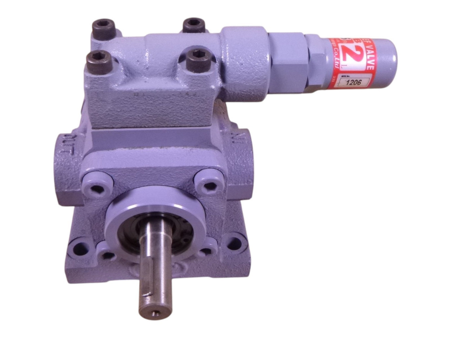 TOP-206HB Trochoid Pump Nippon Oil Pump , Relief Valve 2VB 2L 0.5MPa | Industrial Electric Motors, Pumps &amp; Parts