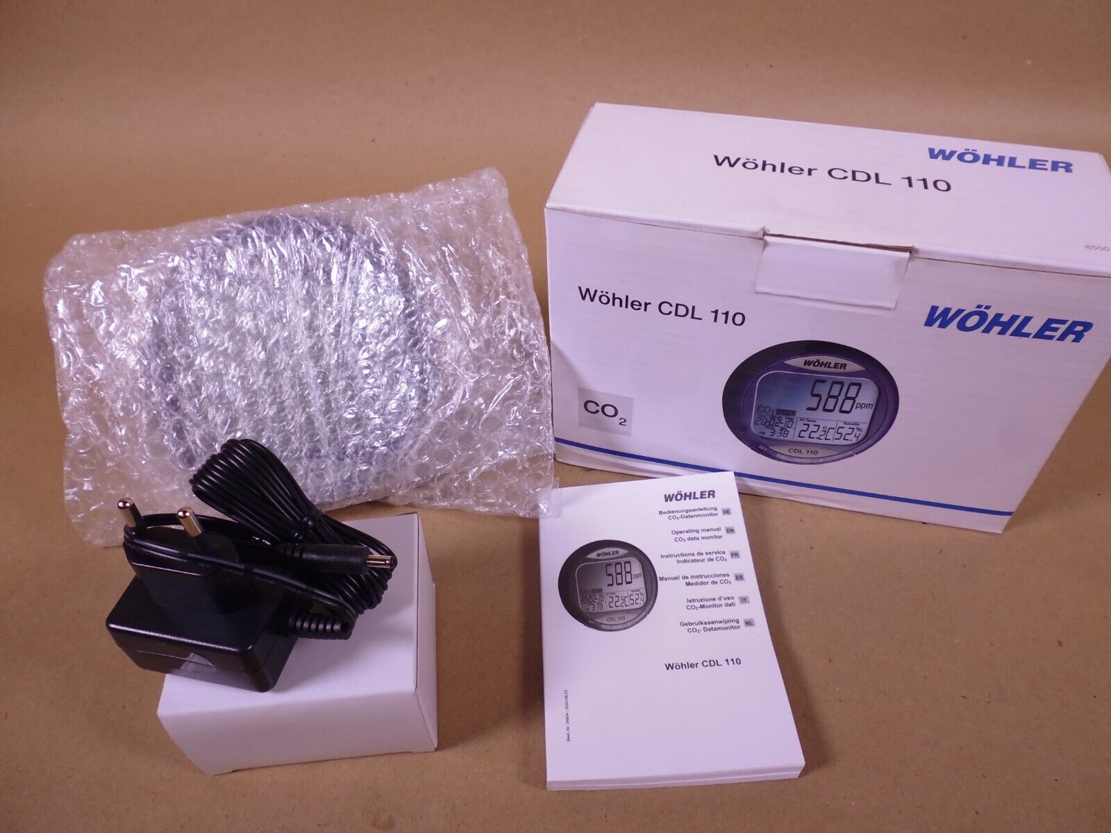 Wohler CDL 110 CO2 Humidity Temperature Monitor | Industrial MRO Replacement Parts, Manufacturing Machine Parts &amp; Components, Heavy Equipment Parts Supplier