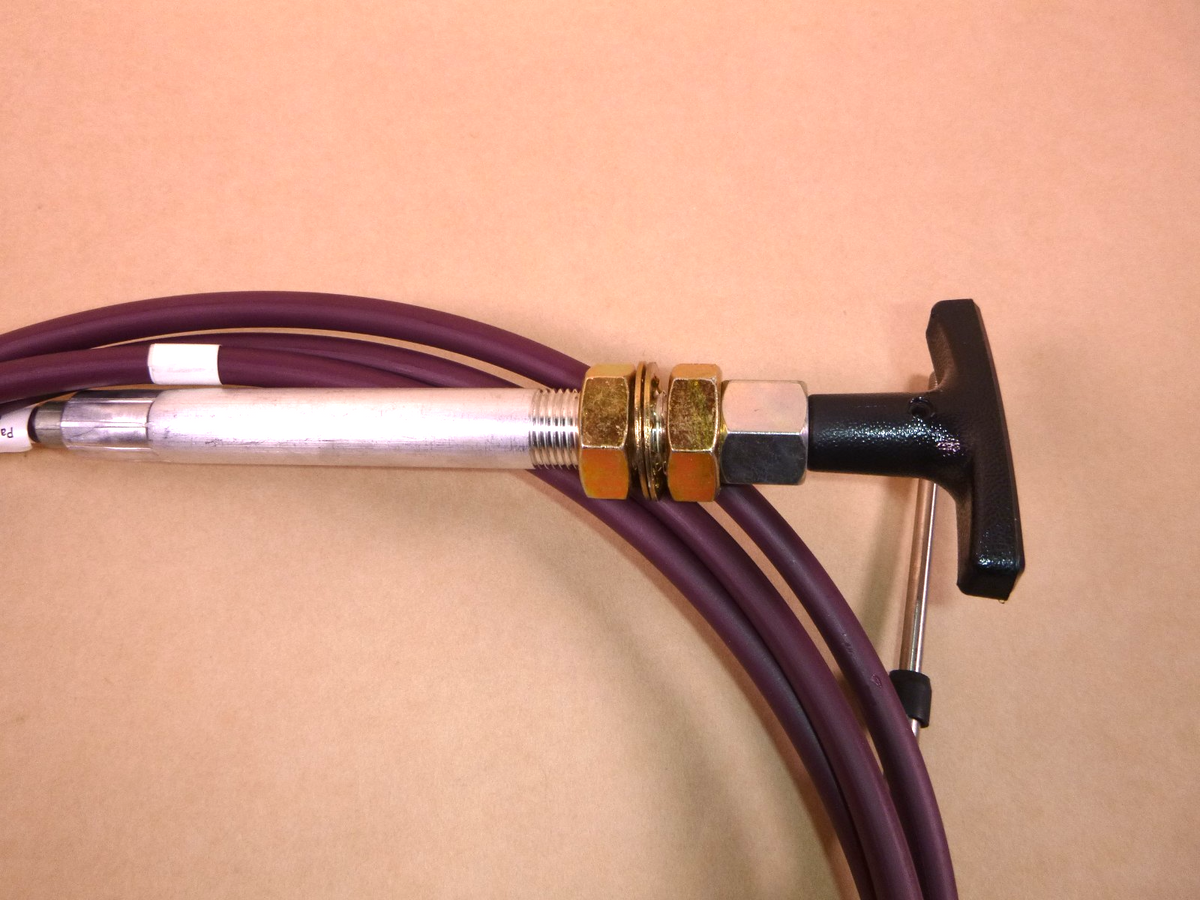 141" Long 2" Travel T - Handle Locking Push Pull Control Cable 13013796 HMMWV