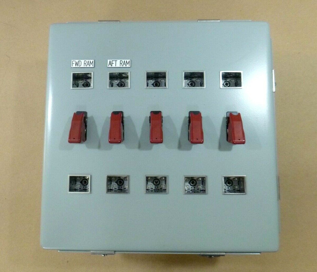 U.S. Naval Ships Service Dial Telephone System Interface Box 5895-01-457-9151 | Electrical MRO Replacement Parts &amp; Components and Commercial Electrical Supplies Company