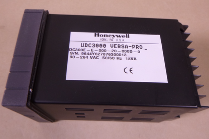 Honeywell DC300E-E-000-20-000D-0 Temperature Controller UDC3000 Versa-Pro 18VA | Electrical MRO Replacement Parts &amp; Components and Commercial Electrical Supplies Company