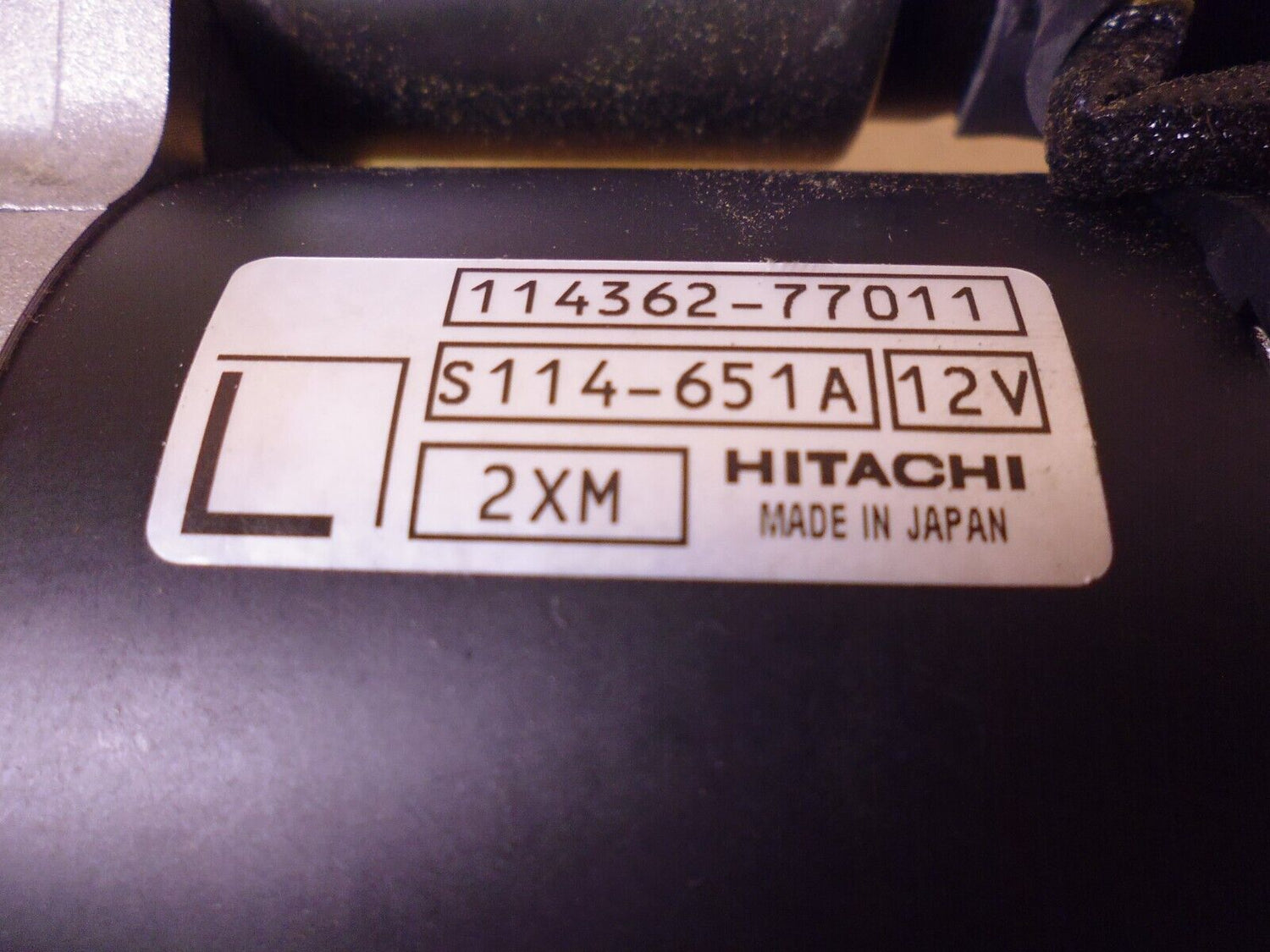 OEM Genuine Yanmar 114362-77011 Hitachi S114-651A 12V Starter For L35 L40 L48 | Replacement Truck Parts, Trailer Accessories, Automobile Supplies, Car Parts &amp; Accessories