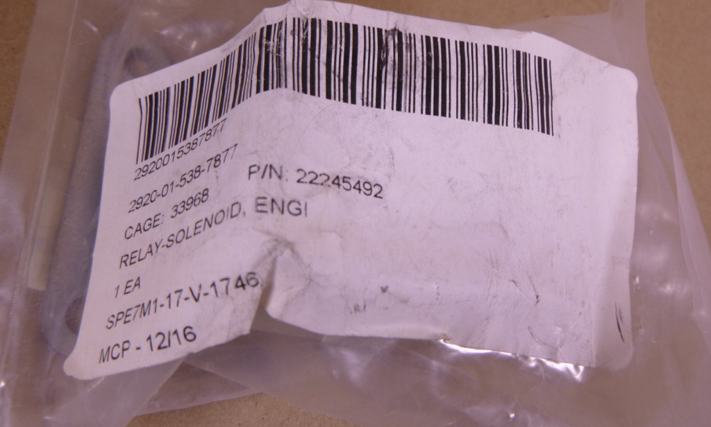 22245492 Doosan Glow Relay Fuel Solenoid For Ingersoll Rand Doosan Compressor | Replacement Truck Parts, Trailer Accessories, Automobile Supplies, Car Parts & Accessories