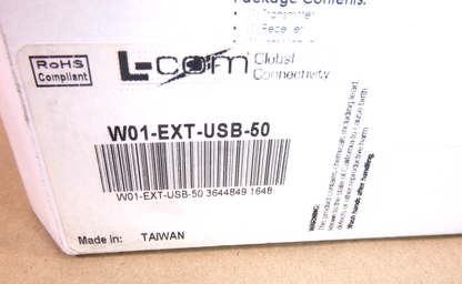 L-com W01-EXT-USB-50 USB UTP EXTENDER 150&