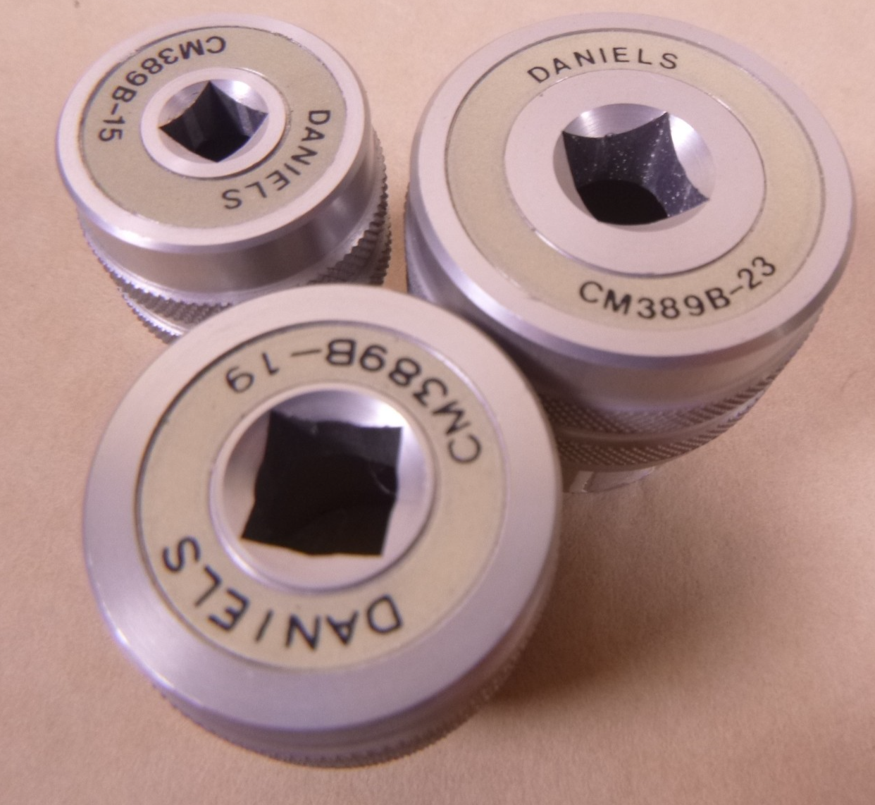 (10PC SET) DMC Daniels CM-S-389B Adaptor Tool Set MIL-C-3899 Ser 4 Plugs