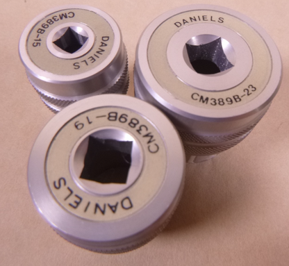 (10PC SET) DMC Daniels CM-S-389B Adaptor Tool Set MIL-C-3899 Ser 4 Plugs