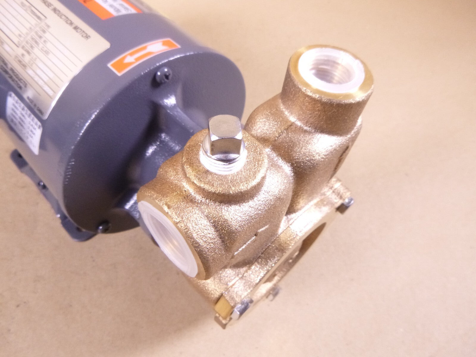 New Nikuni Cast Bronze Regenerative Turbine Pump 1/2 Hp. 220 Vac, 3 Phase, 5 GPM | Industrial Electric Motors, Pumps &amp; Parts
