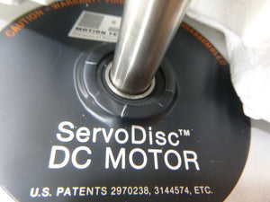 PMI MOTION TECH 208566-1 00-01202-019 SERVODISC DC MOTOR , 6105-00-523-5114