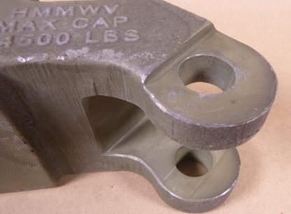 Tow Bar End Adapter HMMWV Oshkosh 14500 LBS 3409713 3406264 2540-01-520-6537 | Genuine HMMWV Replacement Parts and Military Surplus Humvee Parts &amp; Accessories