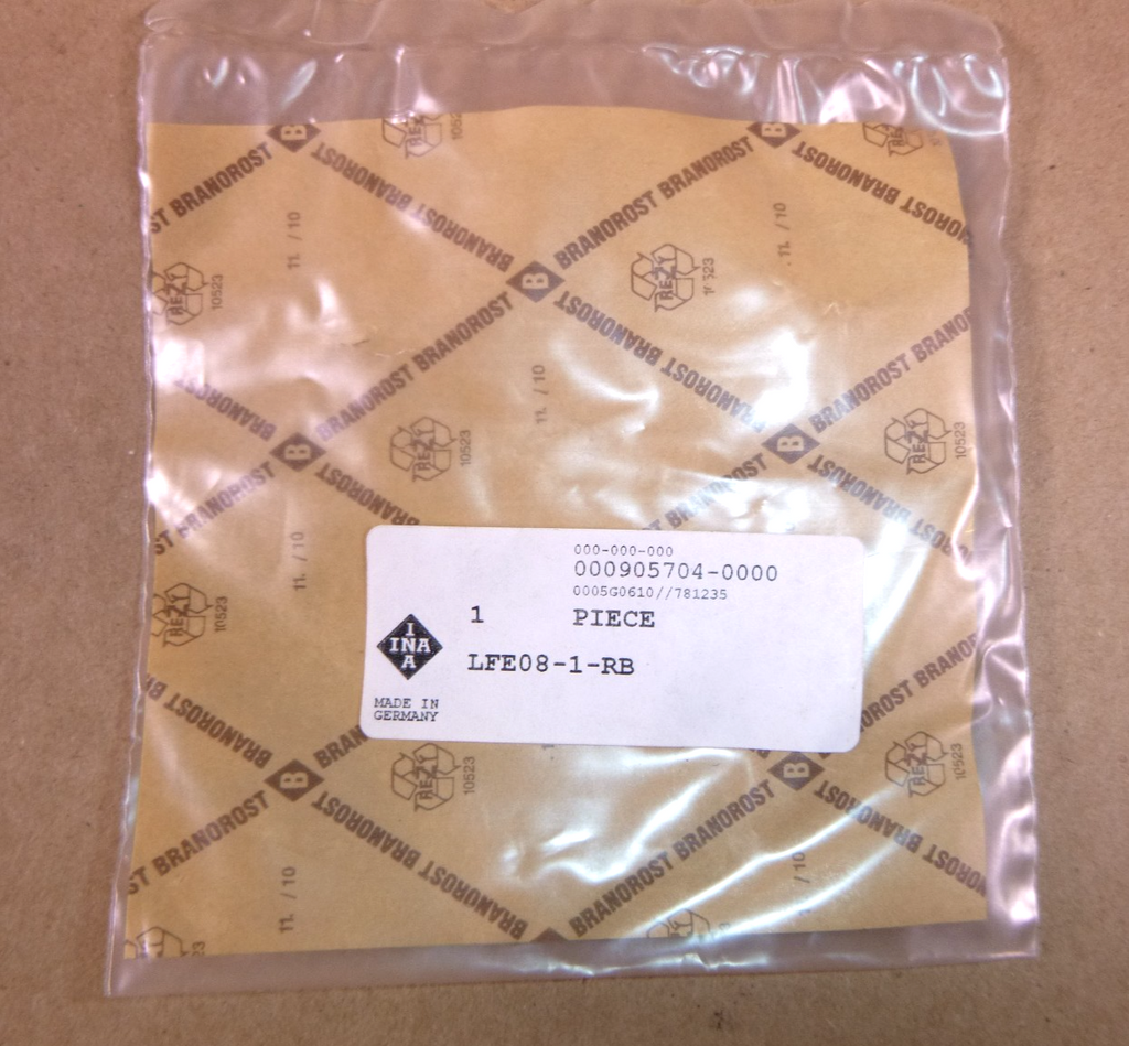 LFE08-1-RB, INA Standard Eccentric Bolt For Use With LFR50/8-6-2Z Track Roller