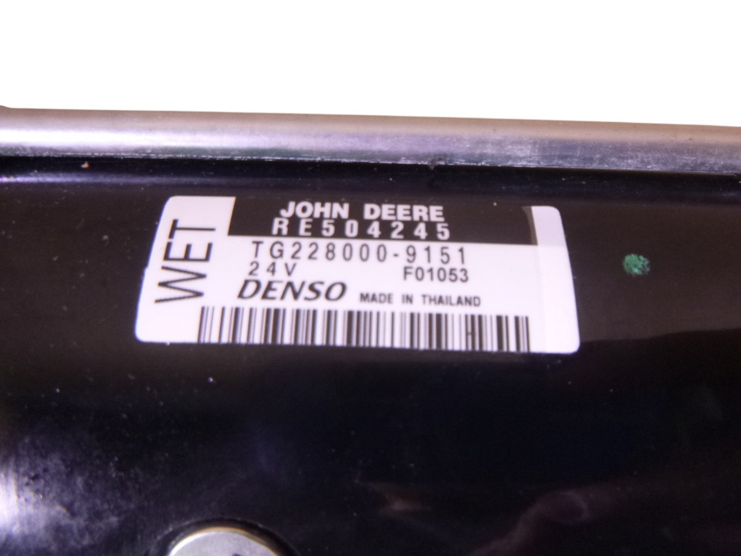 OEM John Deere RE504245 24V Starter Fits Denso 228000-9151 RE506103 Genuine | Industrial Tractor Parts Supplier and Surplus Tractor Parts &amp; Accessories