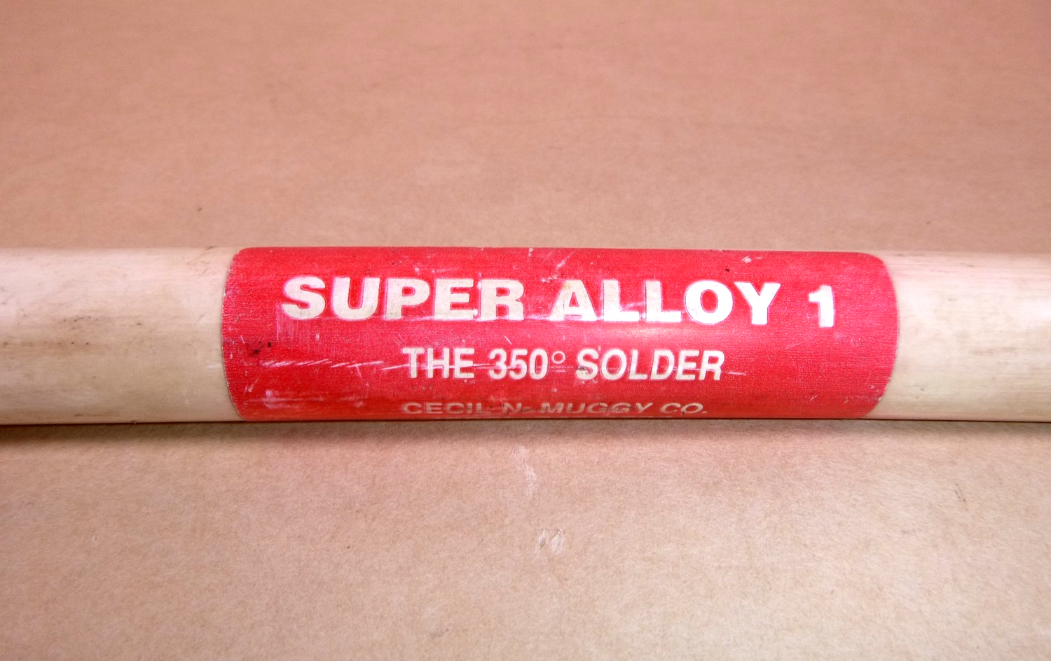 Muggy Weld Super Alloy 1, 1/8" x 18" 350°F Working Temperature 21 Rods