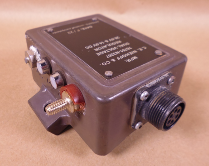 CE Niehoff N3207 Dual Voltage Regulator 28V &amp; 14V DC , 6110-01-506-8086 *UNTESTED* | Replacement Truck Parts, Trailer Accessories, Automobile Supplies, Car Parts &amp; Accessories