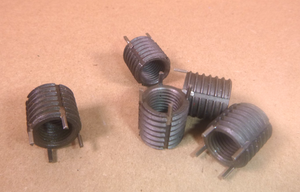 7/16-20" CARBON STEEL KEY LOCKING THREAD INSERTS ( 5 Pk. ) 5/8-11 EXT THREADS | Industrial Replacement Nuts & Bolts Distributor and Machinery Screws & Fasteners Supply