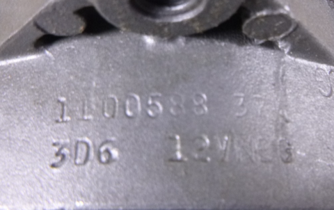 Delco Remy 1100588 Alternator 10SI OEM Genuine 37A 12V | Replacement Truck Parts, Trailer Accessories, Automobile Supplies, Car Parts & Accessories