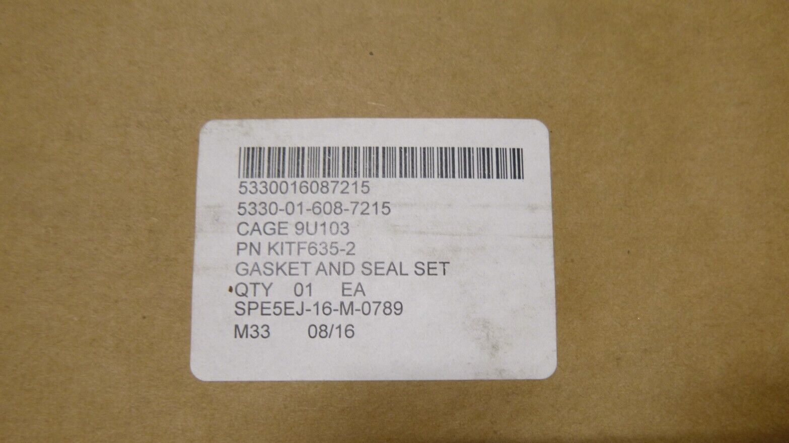 Meggitt Fuelling Products F635 Series Gasket &amp; Seal Kit F635-2 5330-01-608-7215 | Industrial MRO Replacement Parts, Manufacturing Machine Parts &amp; Components, Heavy Equipment Parts Supplier