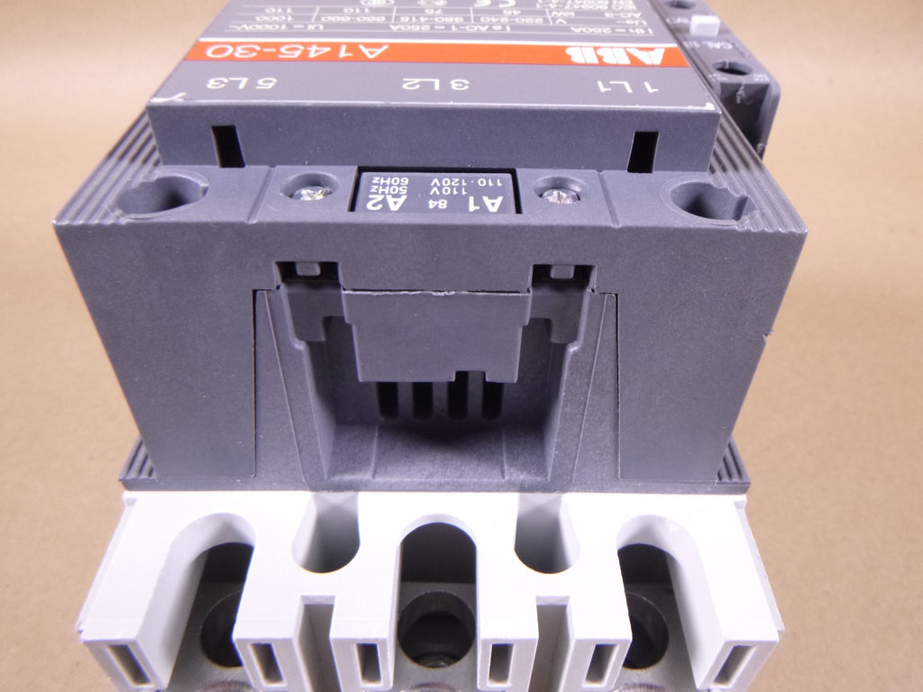 A145-30 ABB Contactor 250A , 220V - 1000V, 45 - 110 kW, 3ph 40-125HP | Electrical MRO Replacement Parts & Components and Commercial Electrical Supplies Company