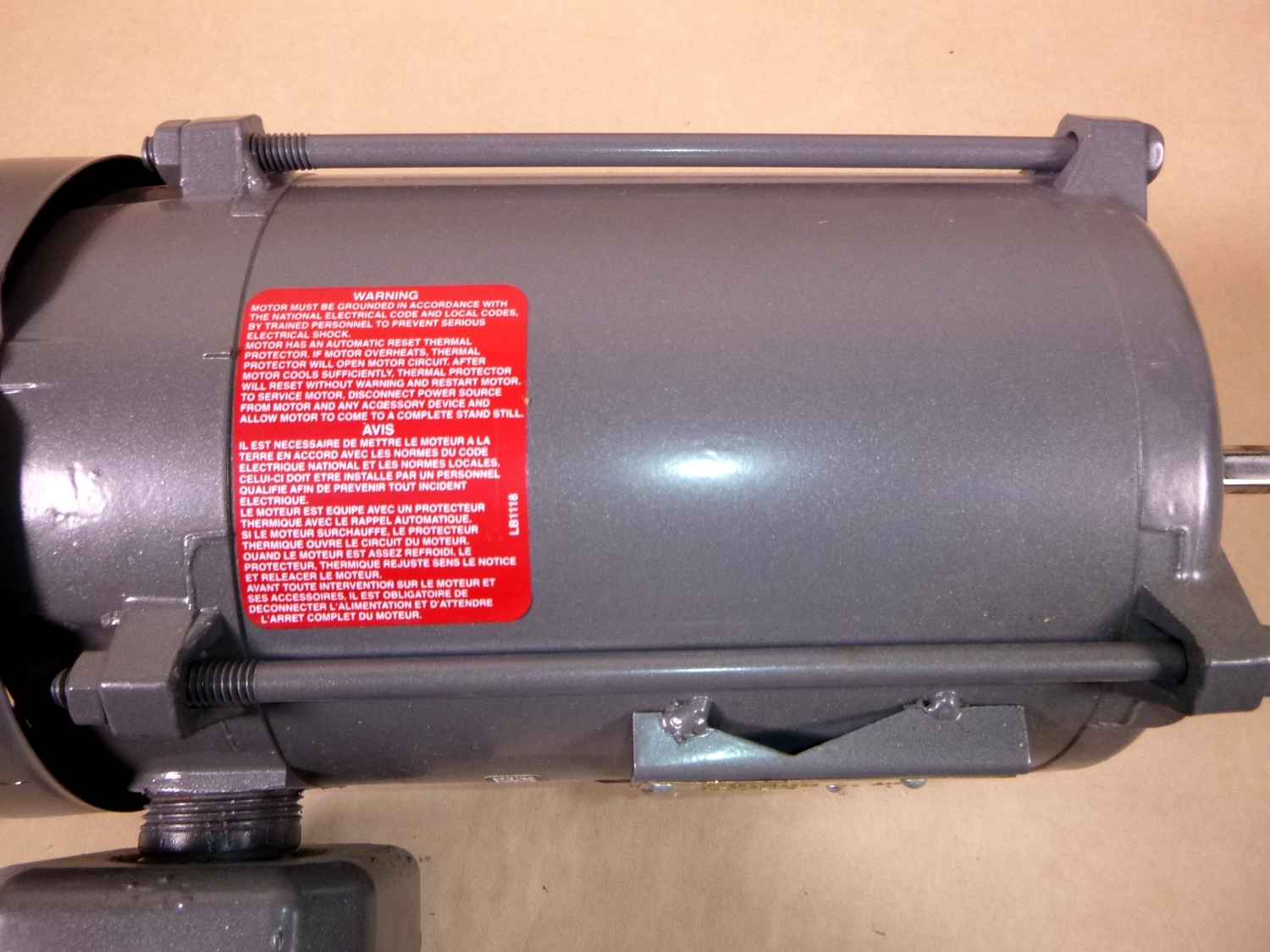 Baldor Single-Phase Explosion Proof Motor 1/3HP, 1725RPM, 48 Frame, Foot Mount | Industrial Electric Motors, Pumps &amp; Parts