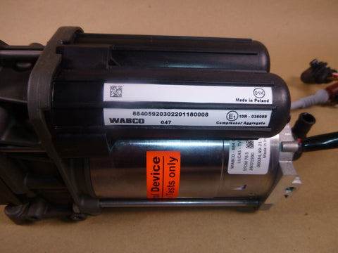 Wabco EV Air Suspension Compressor 48 Volt, Experimental Unit For Testing Only