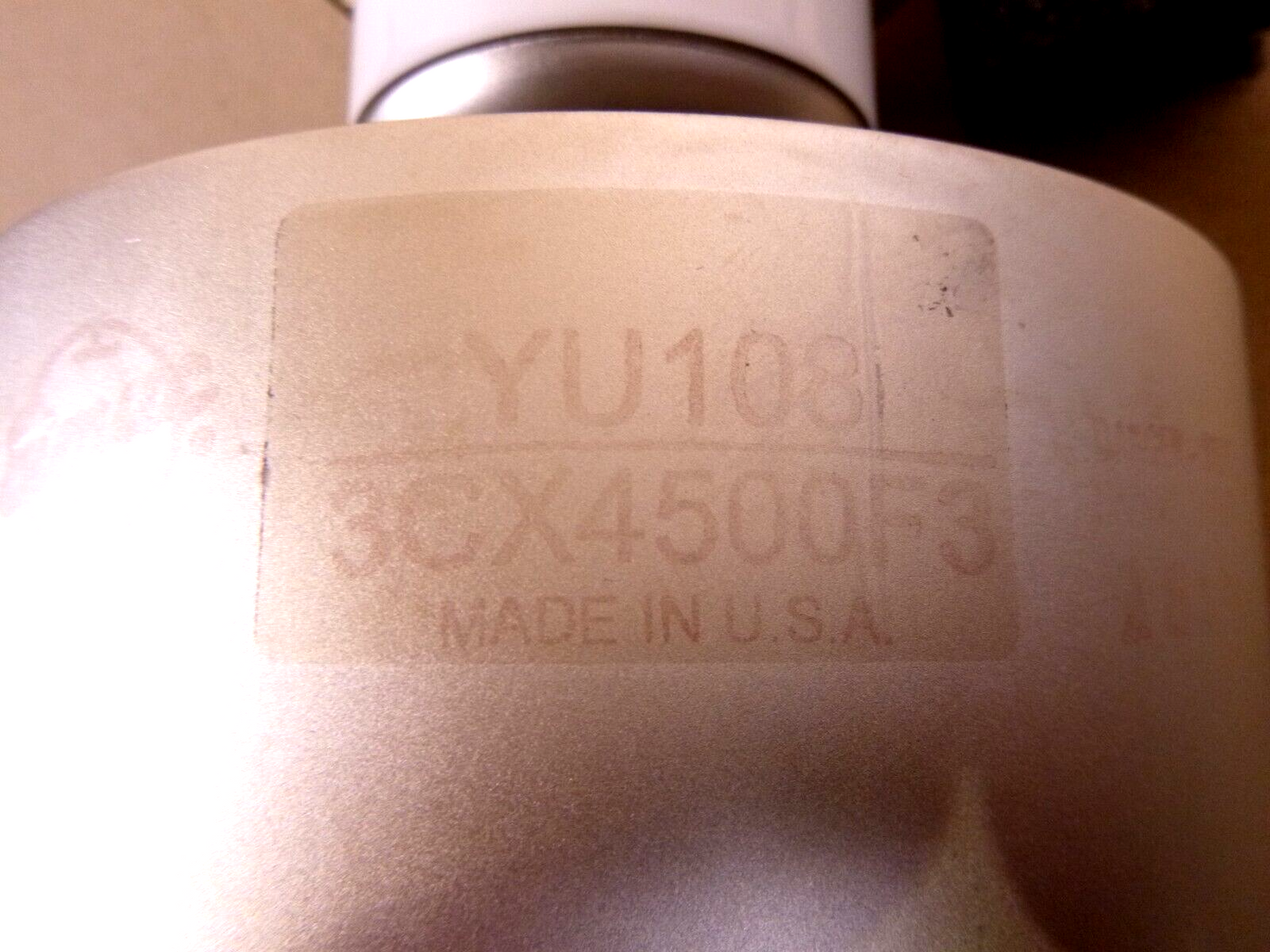 Eimac 4500 W Medium MU POWER Triode 3CX4500F3 / YU-108 EI | Industrial MRO Replacement Parts, Manufacturing Machine Parts &amp; Components, Heavy Equipment Parts Supplier