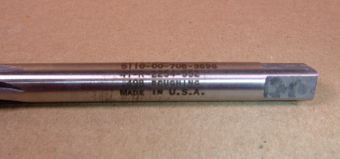 USGI Gunsmith 1/2" Roughing Reamer 0.498" Keystone USA 5110-00-708-3698 | Industrial MRO Tools and Replacement Industrial Equipment Components